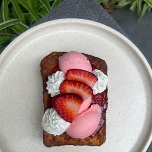  Strawberry Sundae French Toast