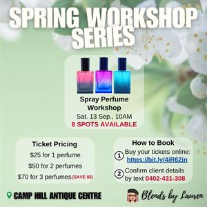 Spray Perfume Workshop