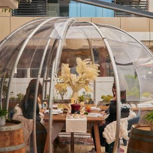 Winter Dome Dining at Tempo
