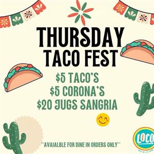 Thursday Taco Fest