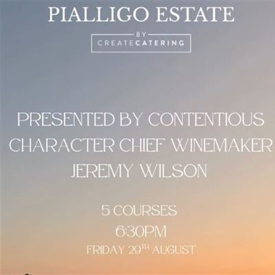 Pialligo Estate by Create Catering