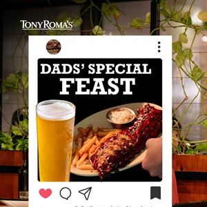 Father’s Day at Tony Roma’s
