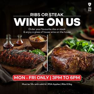 Ribs Or Steak Offer