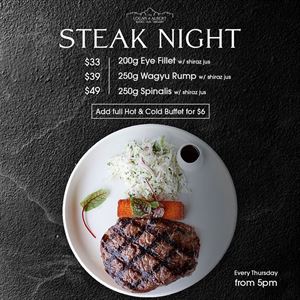 NEW Steak Night