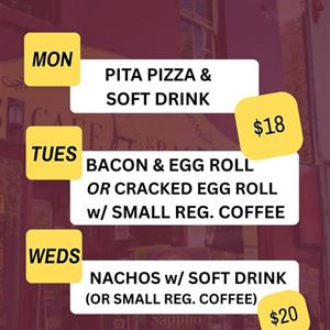 Student Specials 