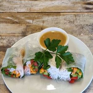 Fresh Rice Paper Rolls for Lunch