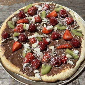 Indulge in Gourmet Dessert Pizzas