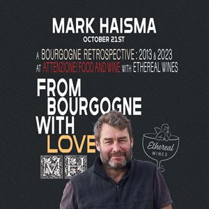 MARK HAISMA WINE DINNER