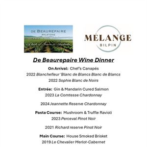 Wine Dinner