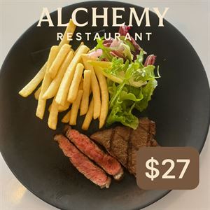 Till Stocks Last ?? STEAK DAY at ALCHEMY ?? $27