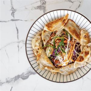 Dumpling Salad 