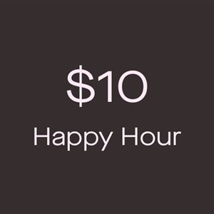 Happy Hour 3:30 - 5:30