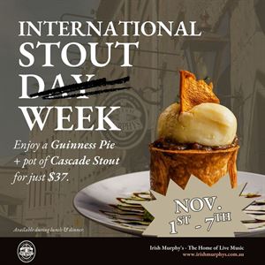 Celebrate International Stout Day