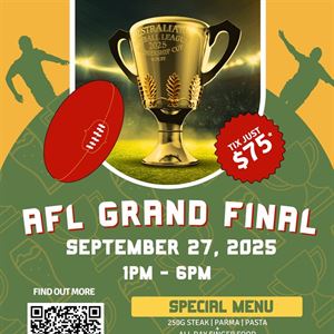 AFL GRAND FINAL 27TH SEPT