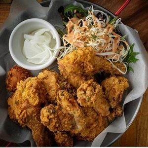 Crispy, Crunchy Korean Fried Chicken