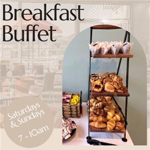 Weekend Breakfast Buffet!