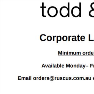 Corporate Lunch Offer