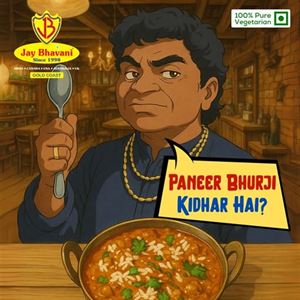 Paneer Bhurji at Jay Bhavani!