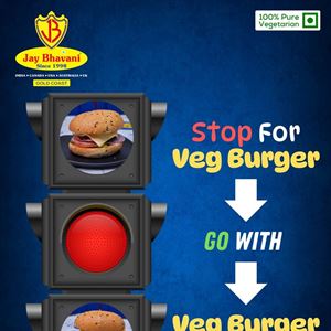 Jay Bhavani’s Crispy Veg Burger