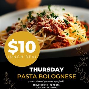 Thursday Lunch Special