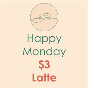 $3 Latte on Monday