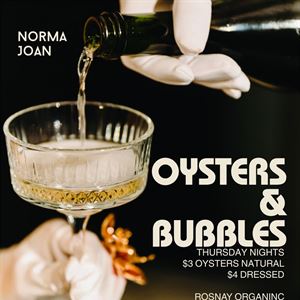 Oysters and Bubbles