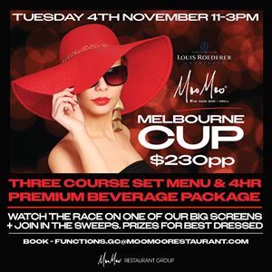 Celebrate Melbourne Cup at Moo Moo