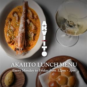 Akaiito Lunch Menu