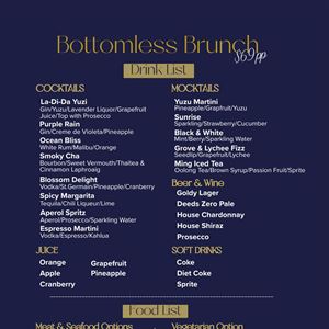 Most Valuable Bottomless Brunch - Only $69 with drinks and food included!