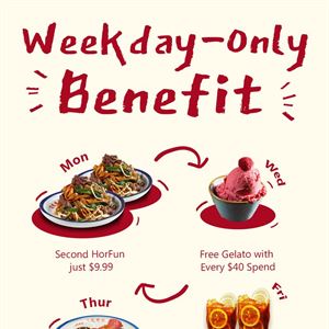 Weekday Only Benefit