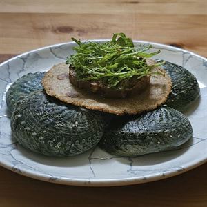 House Made Abalone Tacos