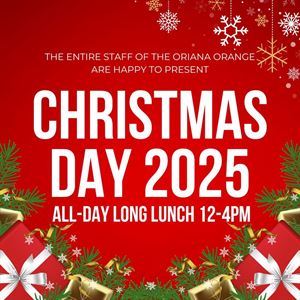 Christmas Day Long Lunch at The Oriana