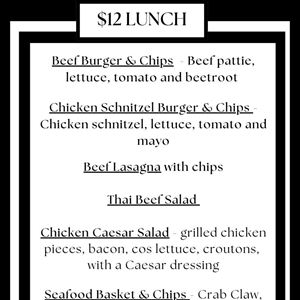 $12 Weekday lunch specials