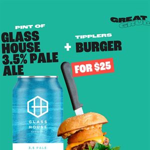 Monthly Burger and Beer Combo 