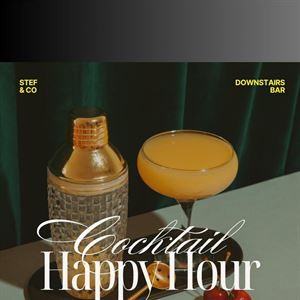 SUNDAY DJ + HAPPY HOUR