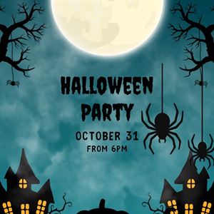 Halloween Party Oct 31st