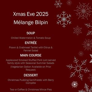 Christmas Eve at Mélange Bilpin