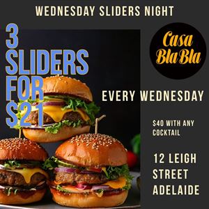 Wednesday Slider Night 