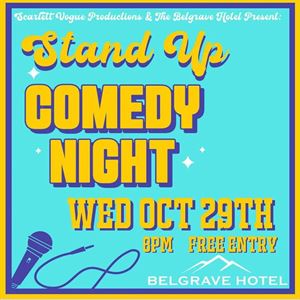 WEDNESDAY OCT 29TH 8PM
