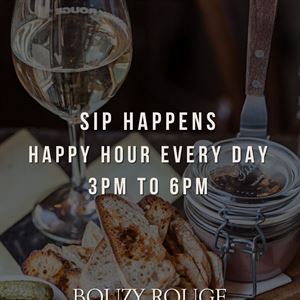 Happy Hour at Bouzy Rouge