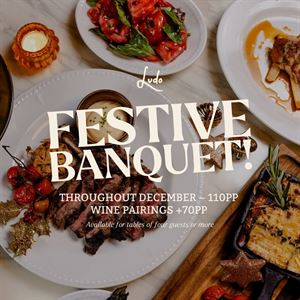 Ludo's Festive Banquet Menu