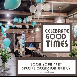 BOOK A FUNCTION - enquiries@belgravehotel.com.au