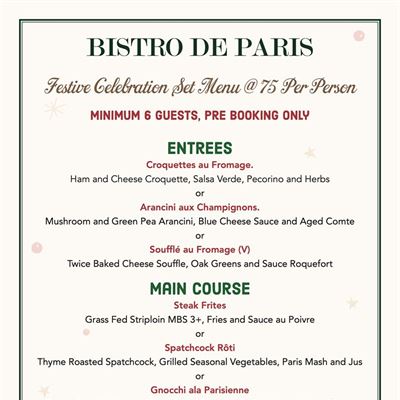 Bistro de Paris South Yarra