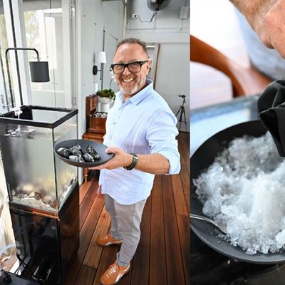 Roast Beef and The Frog at The Overflow Estate 1895