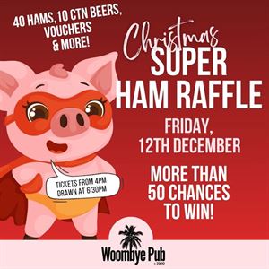 THE SUPER CHRISTMAS HAM RAFFLE