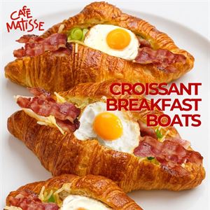 Croissant Breakfast Boat