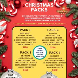 CHRISTMAS DAY PACKS