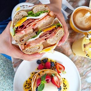 Signature Bagels at Sunnyside