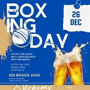 Boxing Day at Alchemy