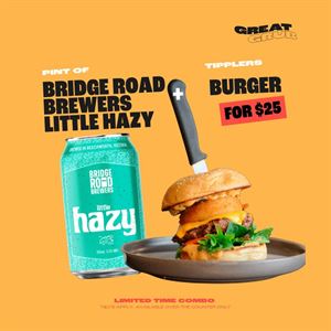 December Burger and Beer Special